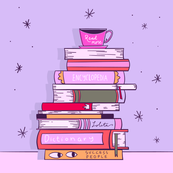 Pile of books